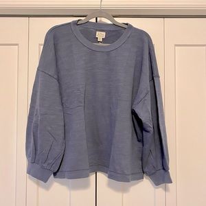 NWT JCrew vintage terry sweatshirt